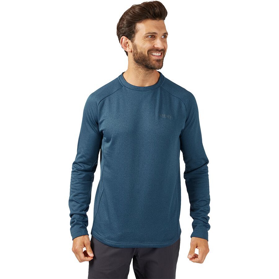 ()   ӥȥ 롼 -  Rab men Graviton Crew - Men's Orion Blue
