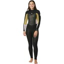 (取寄) リップ カール レディース オメガ 3/2 GB スチーマー バック-ジップ ウェットスーツ - ウィメンズ Rip Curl women Omega 3/2 GB Steamer Back-Zip Wetsuit - Women's Khaki