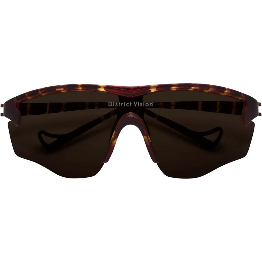 楽天ジェットラグ楽天市場店（取寄） ディストリクトヴィジョン レーザー サングラス District Vision Junya Racer Sunglasses Brown Mosaic/D+ Earth Vision