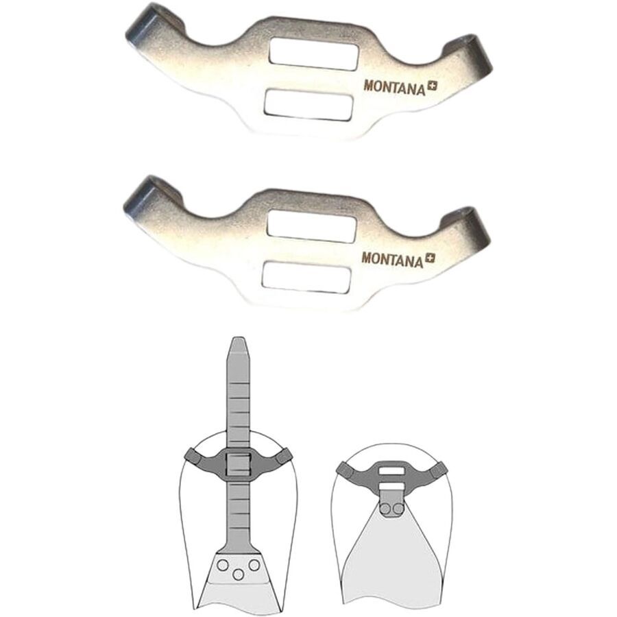 () å + / ٥å Montana Splitclamp Set + Rubberband / Rivets