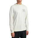 (取寄) ルーカ メンズ サーフ シャツ ブーディ - メンズ RVCA men Surf Shirt Hoodie - Men's Silver Bleach(4)