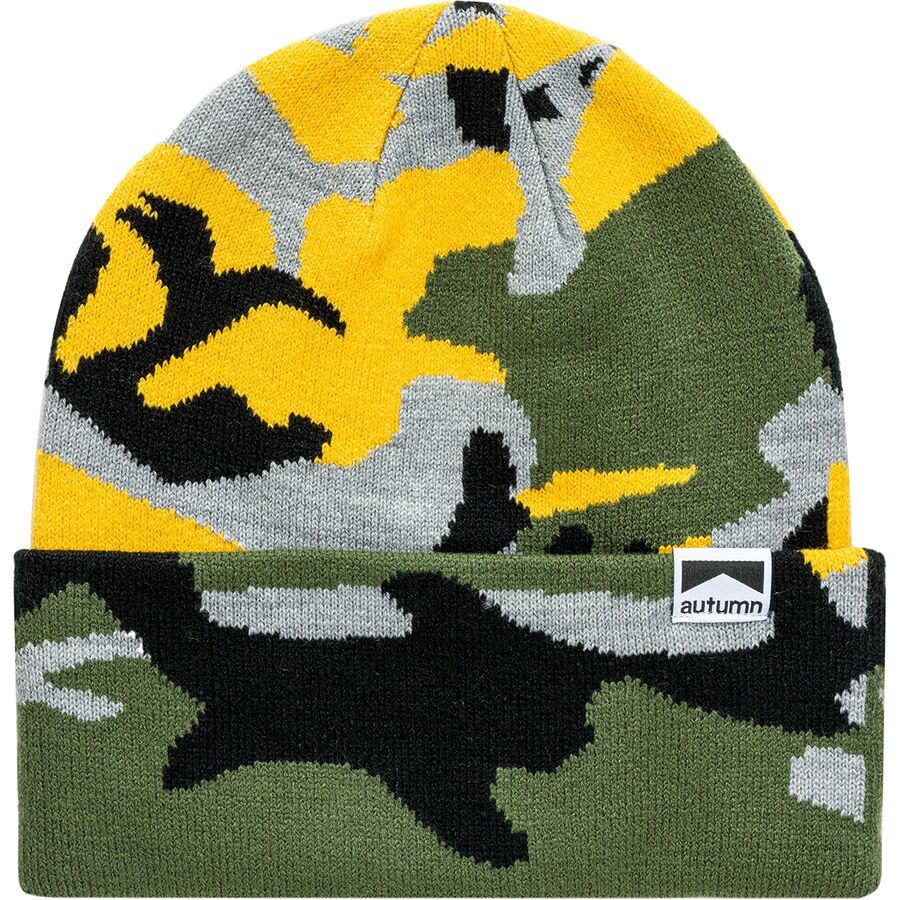 ()   ӡˡ Autumn Camo Beanie Grey