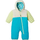(取寄) コロンビア インファント パウダー ライト リ リバーシブル バンティング - インファンツ Columbia infant Powder Lite II Reversible Bunting - Infants' Geyser/Chalk/Spring Yellow