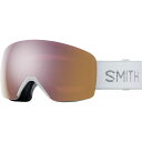 (取寄) スミス スカイライン クロマポップ ゴーグルズ Smith Skyline ChromaPop Goggles White Chunky Knit/ChromaPop Everyday Rose Gold Mirror