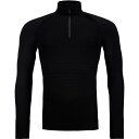 (取寄) オルトボックス メンズ 230 コンペティション ジップ ネック トップ - メンズ Ortovox men 230 Competition Zip Neck Top - Men's Black Raven