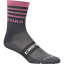 (取寄) カステリ ジロ 13 ストライプ ソック Castelli Giro 13 Stripe Sock Dark Gray/Rosa(4)