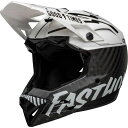 (取寄) ベル フル-10 スフェリカル ヘルメット Bell Full-10 Spherical Helmet Fasthouse Matte/Gloss White/Black