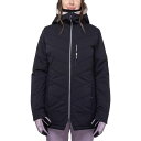 (取寄) シックスエイトシックス レディース クラウド インサレーテッド ジャケット 2023 - ウィメンズ 686 women Cloud Insulated Jacket 2023 - Women's Black Geo Jacquard