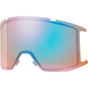 (取寄) スミス スクアッド ゴーグルズ リプレイスメント レンズ Smith Squad Goggles Replacement Lens ChromaPop Storm Blue Sensor Mirror