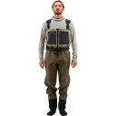 (取寄) グルンデン メンズ バウンダリー ジップ ストッキングフット ウェーダー - メンズ Grundens men Boundary Zip Stockingfoot Wader - Men's Stone/Otter