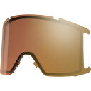 (取寄) スミス スクアッド Xl ゴーグルズ リプレイスメント レンズ Smith Squad XL Goggles Replacement Lens ChromaPop Pro Photochromic Gold Mirror