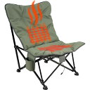 (取寄) クマ オーロラ ヒーティッド チェアー + パワー バンク KUMA Aurora Heated Chair + Power Bank Sage/Graphite