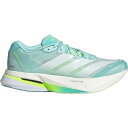 (取寄) アディダス レディース アディゼロ ボストン 13 ランニング シューズ - ウィメンズ Adidas women Adizero Boston 13 Running Shoe - Women's Semi Flash Aqua/Zero Metallic/Lucid Lemon