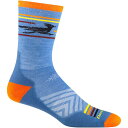 (取寄) ダーンタフ フロントランナー ミクロ クルー ウルトラ-LW + クッション ソック Darn Tough Frontrunner Micro Crew Ultra-LW + Cushion Sock Surf