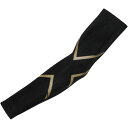 (取寄) ツータイムズユー MCS エリート コンプレッション アーム ガーズ 2XU MCS Elite Compression Arm Guards Black/Gold