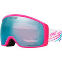 (取寄) オークリー フライト トラッカー M プリズム ゴーグルズ Oakley Flight Tracker M Prizm Goggles White Bolt/Prizm Saph