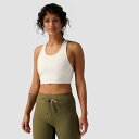 (取寄) バックカントリー レディース ディスティネーション レイサーバック ブラ - ウィメンズ Backcountry women Destination Racerback Bra - Women's White