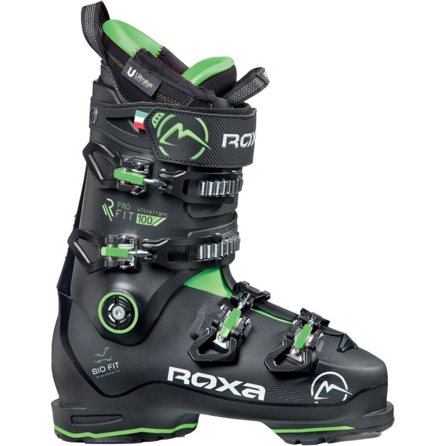 (取寄) ロクサ R/フィット プロ 100 GW スキー ブーツ 2023 Roxa R/Fit Pro 100 Gw Ski Boots 2023 Black/Green