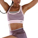 (取寄) エフピー ムーブメント レディース ゴー トゥ ストライプド ブラ - ウィメンズ FP Movement women Go To Striped Bra - Women's Deep Mulberry/Rose W
