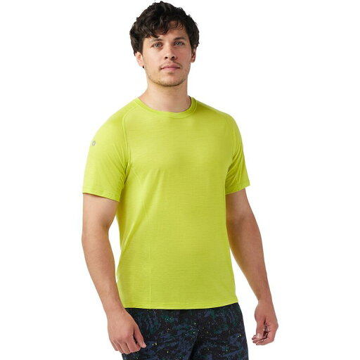 (取寄) スマートウール メンズ アクティブ ウルトラライト ショート スリーブ シャツ - メンズ Smartwool men Active Ultralite Short Sleeve Shirt - Men's Limeade (取寄) スマートウール メンズ アクティブ ウルトラライト ショート スリーブ シャツ - メンズ Smartwool men Active Ultralite Short Sleeve Shirt - Men's Limeade