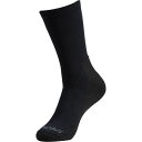 (取寄) スペシャライズド プリマロフト ライトウェイト トール ロゴ ソックス Specialized Primaloft Lightweight Tall Logo Sock Black