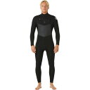 (取寄) リップ カール メンズ ドーン パトロール プロ 3/2 チェスト-ジップ フル ウェットスーツ - メンズ Rip Curl men Dawn Patrol Pro 3/2 Chest-Zip Full Wetsuit - Men's Black