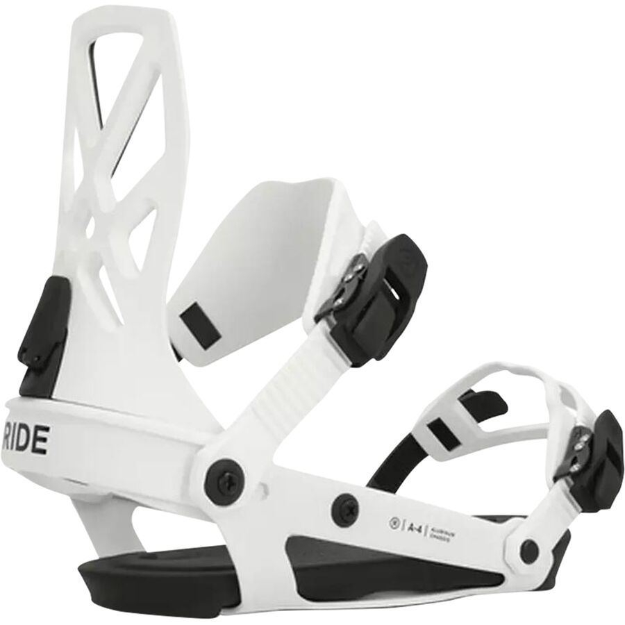 (取寄) ライド A-4 スノーボード バインディング - 2025 Ride A-4 Snowboard Binding - 2025 White