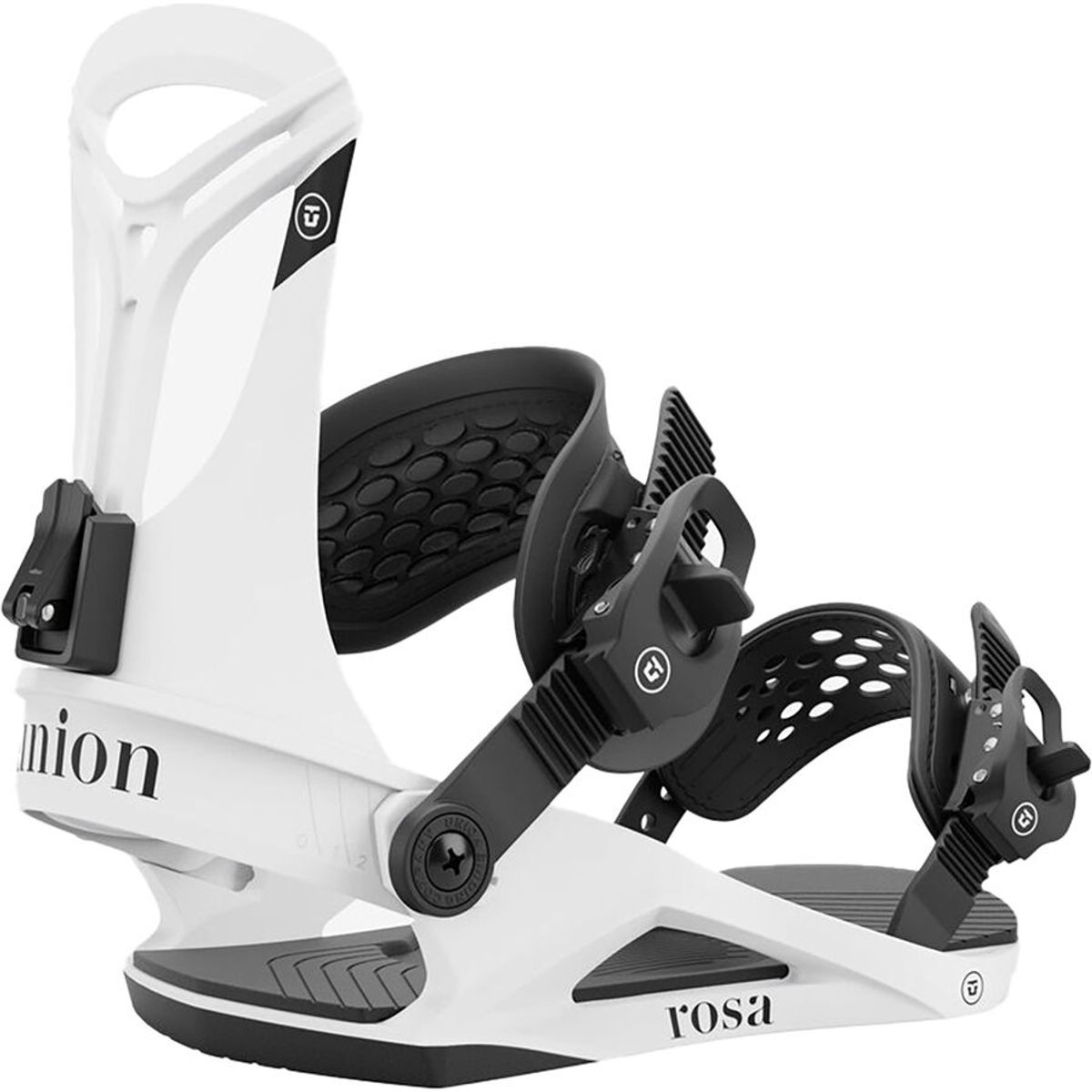 (取寄) ユニオン レディース ローズ スノーボード バインディング - 2025 - ウィメンズ Union women Rosa Snowboard Binding - 2025 - Women's White