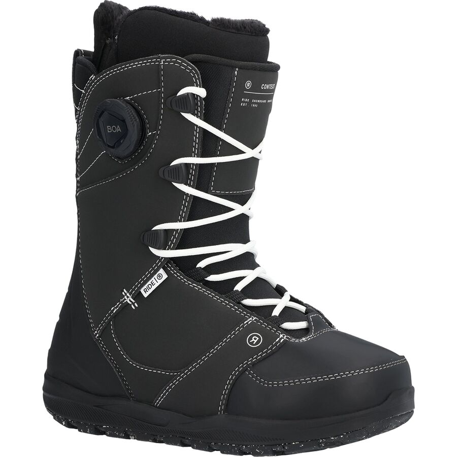 (取寄) ライド レディース コンテキスト レース スノーボード ブーツ - 2025 - ウィメンズ Ride women Context Lace Snowboard Boot - 2025 - Women's Black
