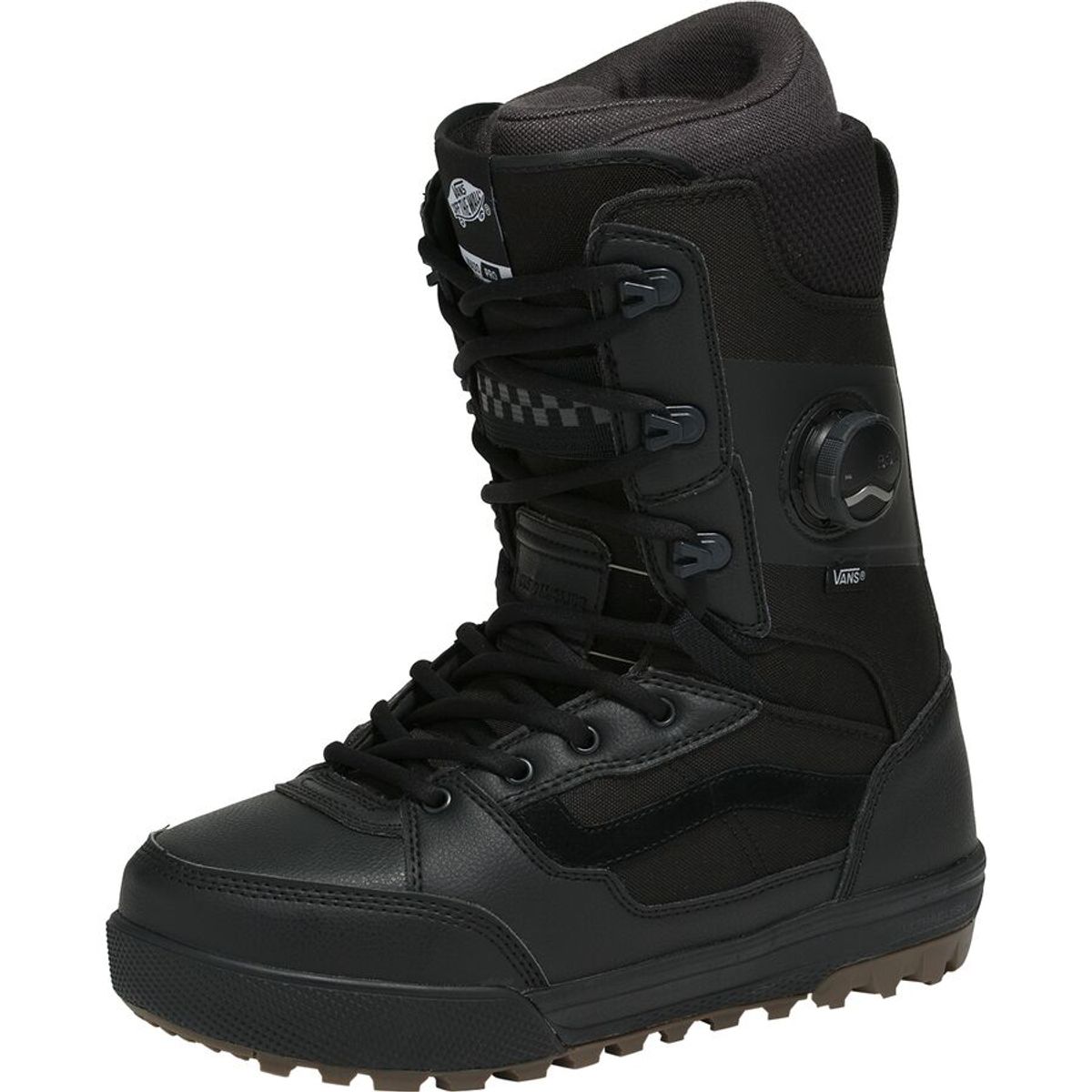 (取寄) バンズ インヴァド プロ スノーボード ブーツ - 2025 Vans Invado Pro Snowboard Boot - 2025 Black/Gum