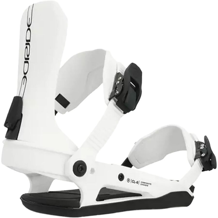 (取寄) ライド レディース CL-6 スノーボード バインディング - 2025 - ウィメンズ Ride women CL-6 Snowboard Binding - 2025 - Women's White