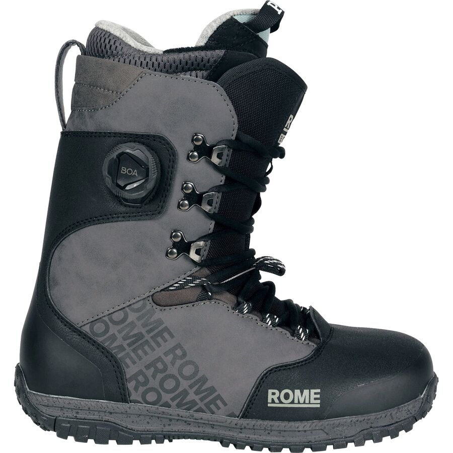 (取寄) ローム メンズ ボデガ ハイブリット ボア スノーボード ブーツ - 2025 - メンズ Rome men Bodega Hybrid BOA Snowboard Boot - 2025 - Men's Black