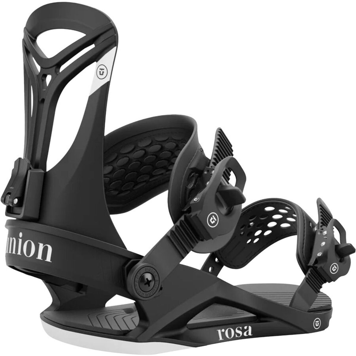 (取寄) ユニオン レディース ローズ スノーボード バインディング - 2025 - ウィメンズ Union women Rosa Snowboard Binding - 2025 - Women's Black