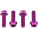 (取寄) ウルフトゥースコンポーネンツ ウォーター ボトル ケージ ボルツ Wolf Tooth Components Water Bottle Cage Bolts Purple