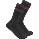 (取寄) メンズ HW シンセティック-ウール ブレンド ブーツ ソックス - 2-パック - メンズ Carhartt Gloves men HW Synthetic-Wool Blend Boot Sock - 2-Pack - Men's Black