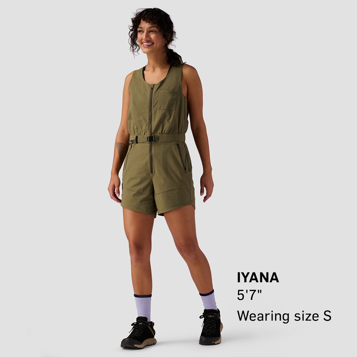 (取寄) バックカントリー レディース ワサッチ リップストップ ロンパー - ウィメンズ Backcountry women Wasatch Ripstop Romper - Women's Kalamata