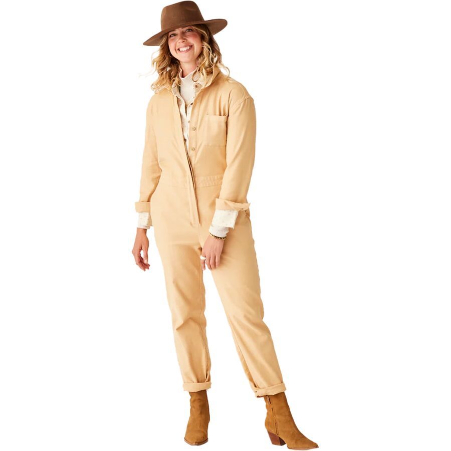 (取寄) カーヴ デザイン レディース ベッドフォード ジャンプスーツ - ウィメンズ Carve Designs women Bedford Jumpsuit - Women's Camel