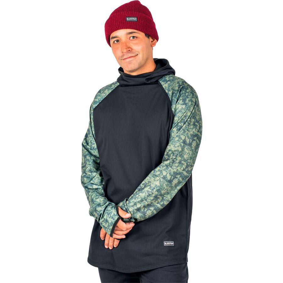 (取寄) ブラックストラップ サーマ フーデット ベースレイヤー— トップ 2024 BlackStrap Therma Hooded..