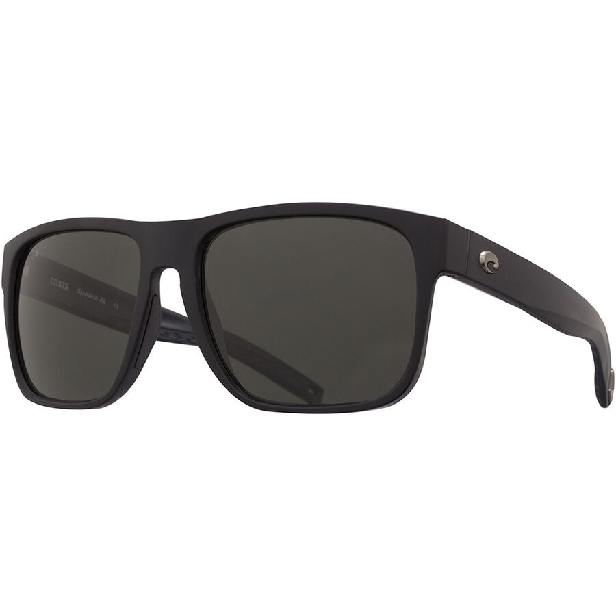 () RX^ XsA Xl 580G |[CYh TOX Costa Spearo XL 580G Polarized Sunglasses Matte Black/580G Glass/Gray