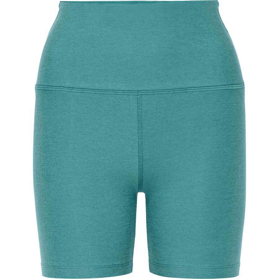 (取寄) ビヨンドヨガ レディース スペースダイ キープ ペース バイカー ショート - ウィメンズ Beyond Yoga women Spacedye Keep Pace Biker Short - Women's Deep Aqua Heather