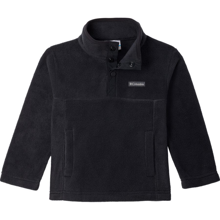 (取寄) コロンビア トドラー スティーンズ マウント リ 1/4 スナップ フリース プル-オーバー - トッドラー Columbia toddler Steens Mtn II 1/4 Snap Fleece Pull-Over - Toddlers' Black(4)