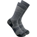 (取寄) メンズ MW シンセティック-ウール ブレンド ブーツ ソックス - 2-パック - メンズ Carhartt Gloves men MW Synthetic-Wool Blend Boot Sock - 2-Pack - Men's Navy