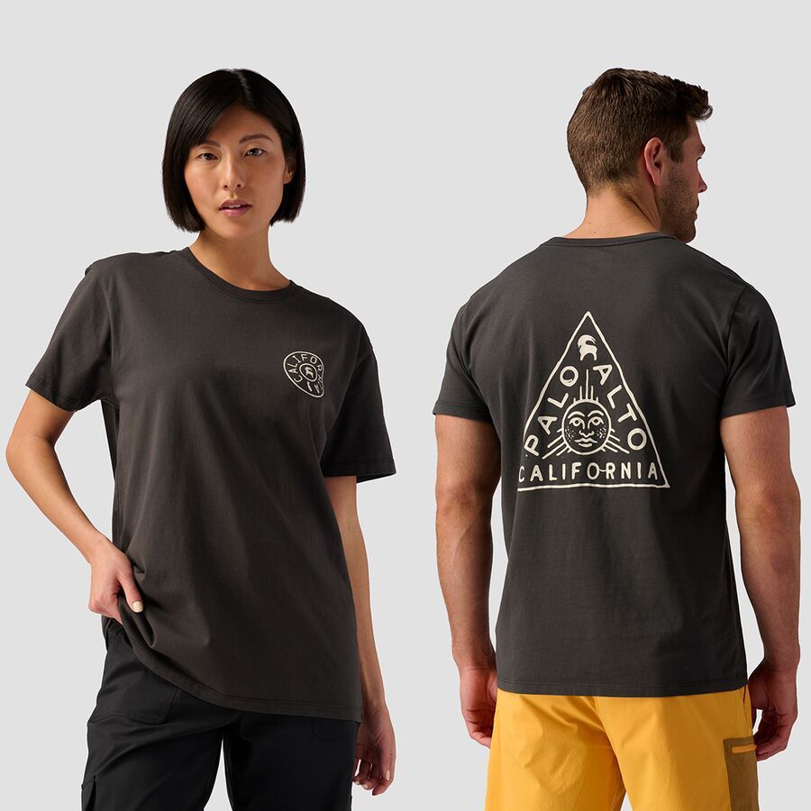 (取寄) バックカントリー パロ アルト ピラミッド T-シャツ Backcountry Palo Alto Pyramid T-Shirt Bl..