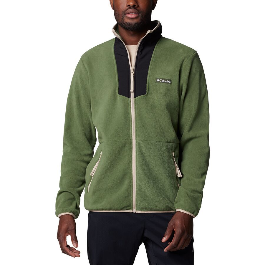(取寄) コロンビア メンズ セコイア グローブ フルジップ フリース - メンズ Columbia men Sequoia Grove Full-Zip Fleece - Men's Canteen/Black/Ancient Fossil