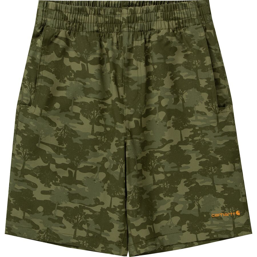 (取寄) カーハート ボーイズ ラギッド フレックス カモ ワーク ショート - ボーイズ Carhartt boys Rugged Flex Camo Work Short - Boys' Camo/Brown