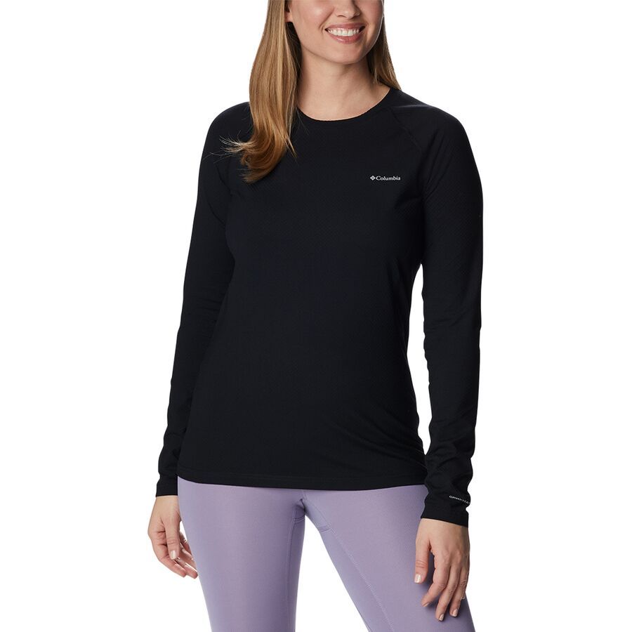 (取寄) コロンビア レディース オムニヒート インフィニティ ニット ロング-スローブ クルー - ウィメンズ Columbia women Omni-Heat Infinity Knit Long-Sleeve Crew - Women's Black