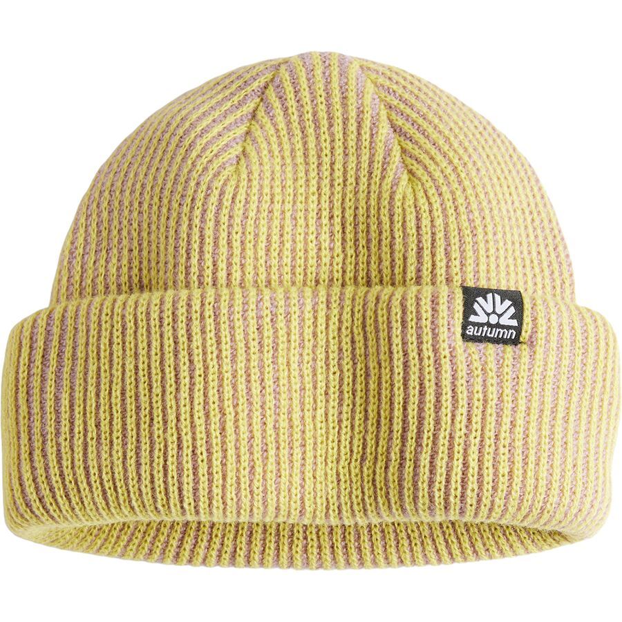 (取寄) オータム コード ダブル ロール ビーニー Autumn Cord Double Roll Beanie Lavender Icecream