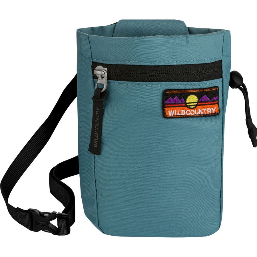 (���) �磻��ɥ���ȥ꡼ �ե��� ���硼�� �Хå� Wild Country Flow Chalk Bag Deepwater