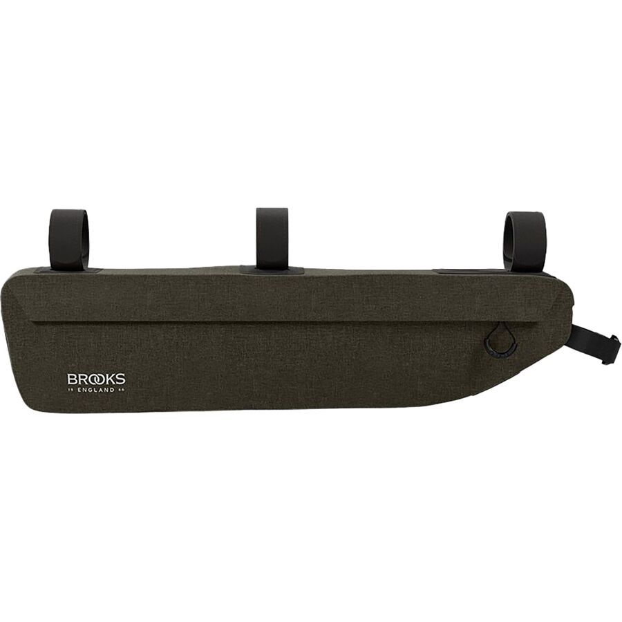 (���) �֥�å������󥰥��� �������� �ե졼�� �Хå� �顼�� Brooks England Scape Frame Bag Large Mud Gree...