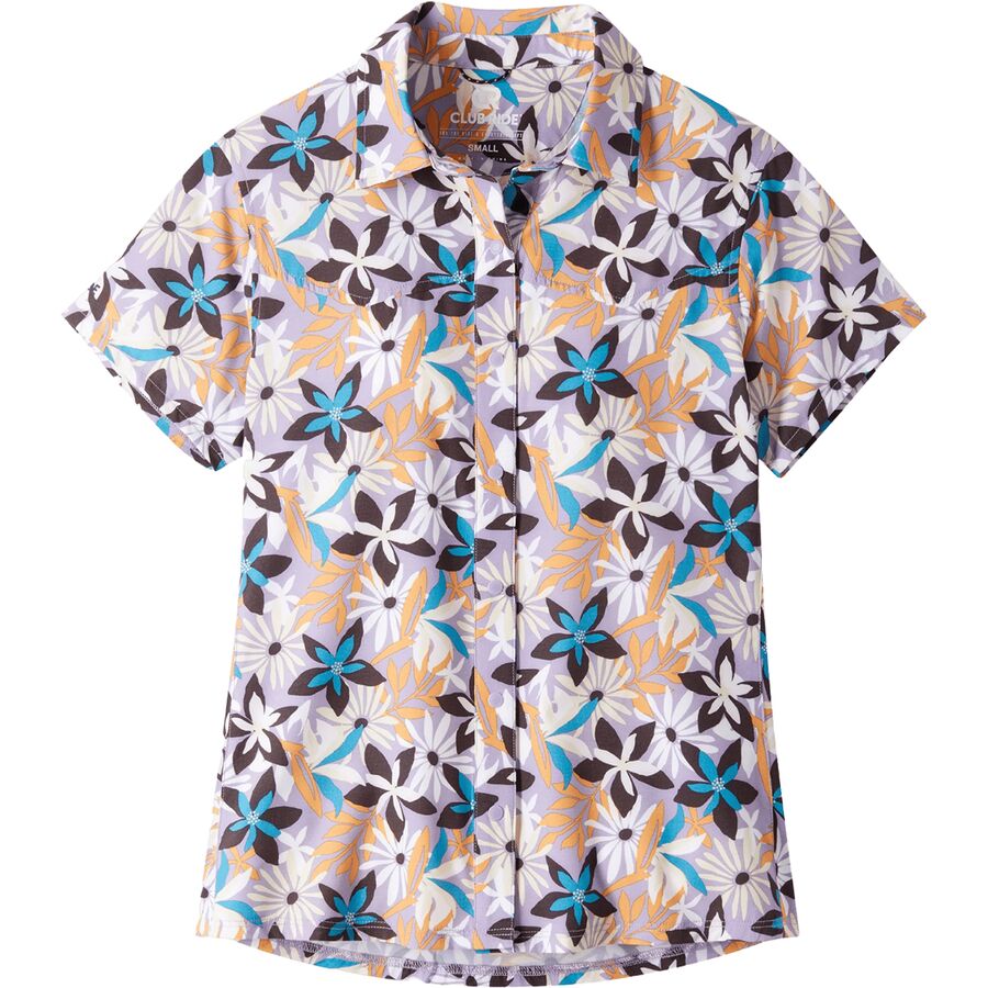 () ֥饤ɥѥ ǥ Х ץå ץ쥤 㡼 -  Club Ride Apparel women Bandara Splash Plaid Jersey - Women's Lavender Floral